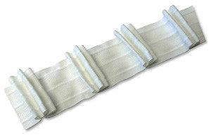 Loop Fastener Shirring Tape - Automatic Pleat Design