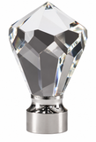 Crystal Diamond Finial