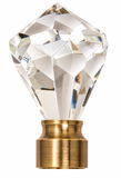 Crystal Diamond Finial