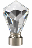 Crystal Diamond Finial