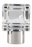 Crystal Square Finial