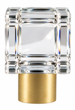 Crystal Square Finial
