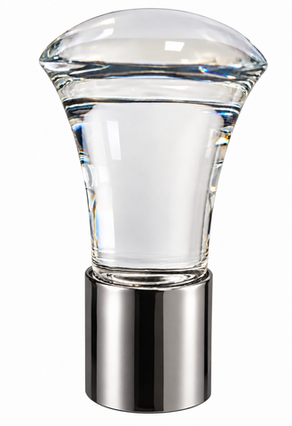 Crystal Trumpet Finial