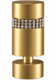 Iced Crystal Tube Finial