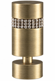 Iced Crystal Tube Finial