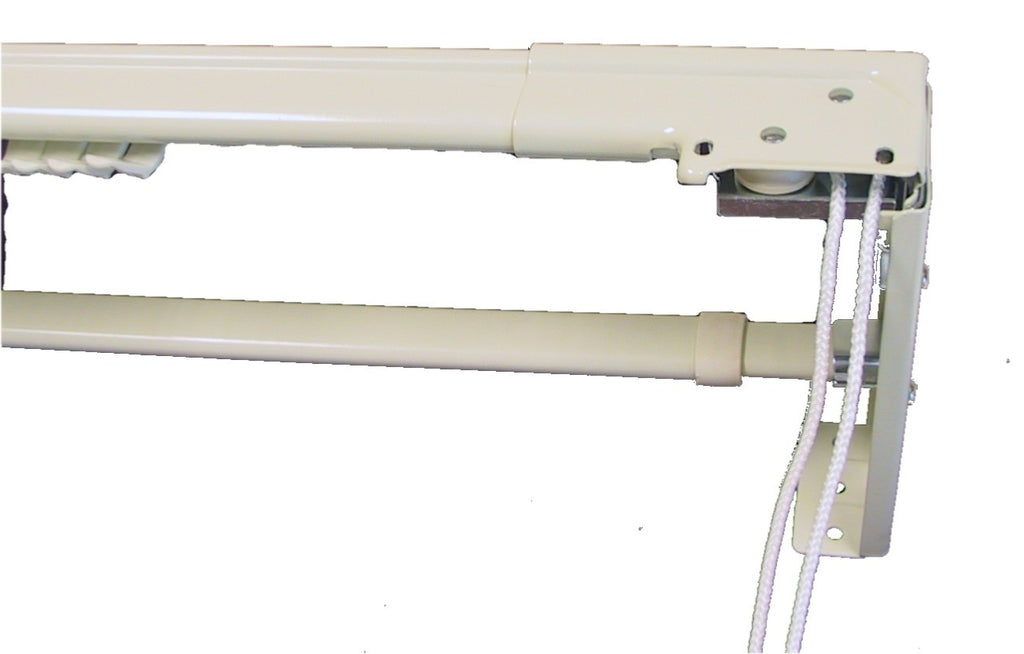 Combination Rods Curtain and Traverse Canadian Drapery Hardware LTD