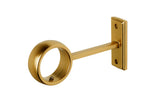 Enclosed Venus 1 1/2" Bracket Matte Gold 