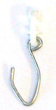 Hospital Hook with Plastic Glide for Non-Bendable Aluminum Track
